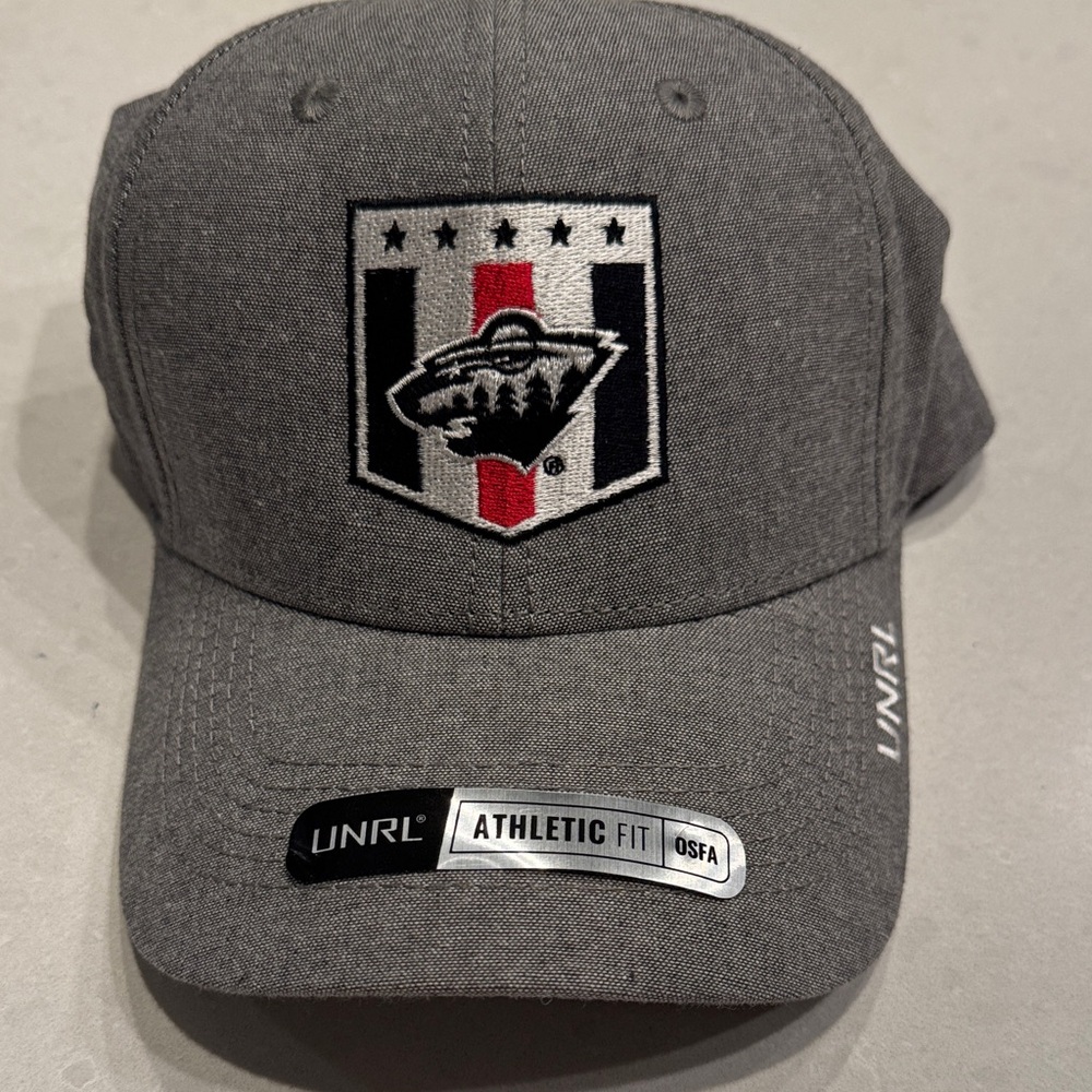 Gray Athletic Fit Hat